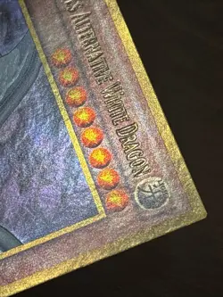 Blue-Eyes Alternative White Dragon MVP1-ENG46 1st Edition Gold Rare LP - Image 3