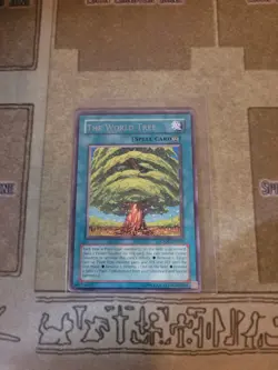 YUGIOH THE WORLD TREE CSOC-EN059 RARE UNLIMITED ED NM - Image 1