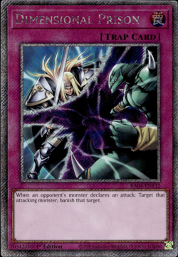 Dimensional Prison - Platinum Secret Rare 1st Edition RA04-EN132 - NM - YuGiOh - Image 1