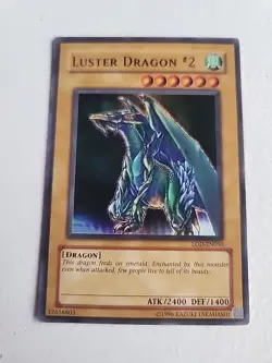 Yugioj Luster Dragon #2 LOD-050 (Super Rare) Unlimited #Y121 - Image 1