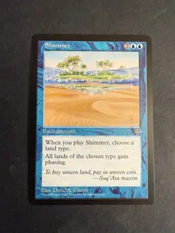 Shimmer Mirage Rare Magic The Gathering LP - Image 1