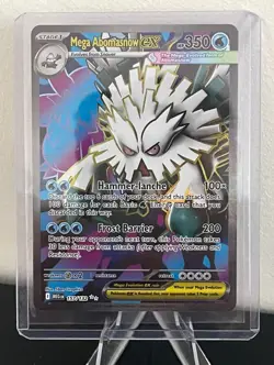 Mega Abomasnow ex - 157/132 Mega Evolution Ultra Rare Pokemon TCG Card NM - Image 3