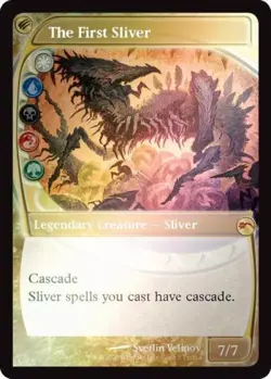 MTG English The First Sliver (Future Sight) (003) NM Foil Secret Lair - Image 1