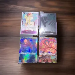 One Piece Card Lot Of 4 Foil Hits - Image 1