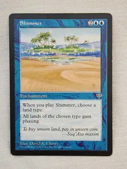 NM Shimmer Mirage MTG Magic the Gathering - Image 1
