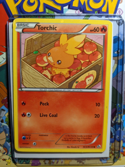 Torchic RC5/RC25 - Legendary Treasures - Starfoil Holo Rare Used Pokemon Card - Image 1