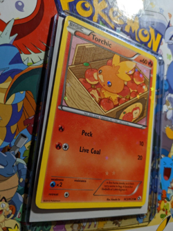 Torchic RC5/RC25 - Legendary Treasures - Starfoil Holo Rare Used Pokemon Card - Image 2