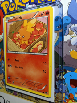 Torchic RC5/RC25 - Legendary Treasures - Starfoil Holo Rare Used Pokemon Card - Image 4