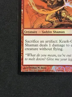 Krark-Clan Shaman FOIL Mirrodin Magic The Gathering MTG Card - Image 5