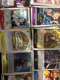 One Piece 300 Cards Bulk Lot TCG Card Game Mixed Cards Near Mint ENGLISH - Image 1