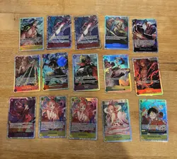 One Piece English SR Card Lot - Image 1