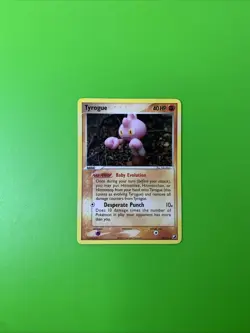 Tyrogue 33/115 Unseen Forces Non Holo Pokemon Card LP+ - Image 1