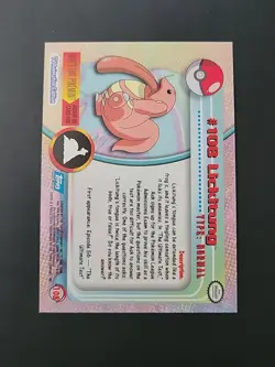 NM! Lickitung Foil TOPPS Series 2 Blue Logo #108 Pokemon Card TCG - Image 2