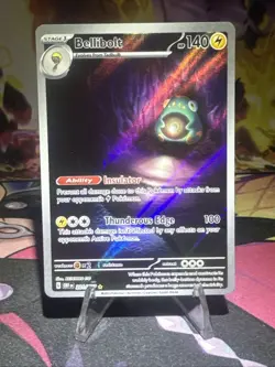 Bellibolt - 201/197 - Pokemon Obsidian Flames Illustration Rare Card NM - Holo - Image 1