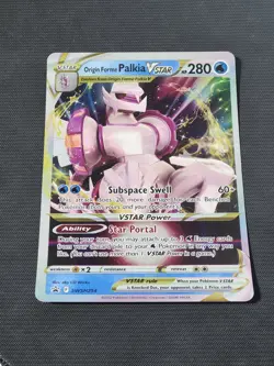 Pokemon Sword & Shield "Origin Forme Palkia VSTAR" SWSH254 / JUMBO CARD / NM - Image 1