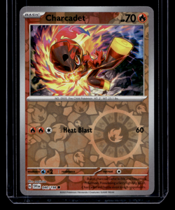Charcadet Reverse Holo 040/198 Scarlet & Violet Holographic Pokemon Card - Image 1