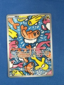 Pokemon TCG Tatsugiri Twilight Masquerade Illustration Rare Card 186/167 NM - Image 1