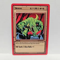 Ward Trading Card Game TCG 2nd Edition Generation 1 - Werecroc 100/150 - Image 1