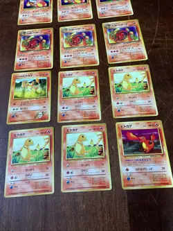 Lot of 12 Charmeleon & Charmander Pokemon Pocket Monsters Japanese’s ‘Fire’ Card - Image 3