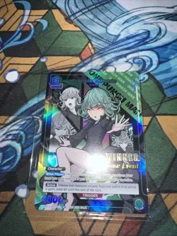 Union Arena One Punch Man Release Event Winner card Terrible Tornado OPM-1-511 - Image 1