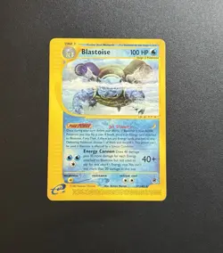Blastoise 37/165 Expedition Base Set - Non Holo Pokemon Card Vintage - Image 1