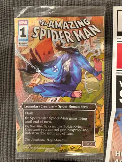 Behold The Sinister Six! PAX West Promo Card Foil w Variant Comic MTG Spiderman - Image 5