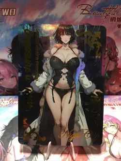 Waifu CCG Goddess Story Double Sided Anime Card Waifu Card Holo - Image 1