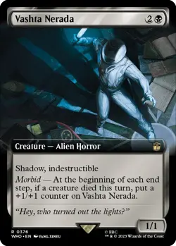 MTG Foil - Vashta Nerada (Extended Art) - 376 / NM / English - Image 1