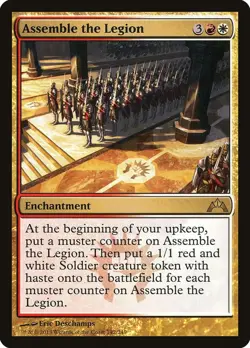 Assemble the Legion - Gatecrash (GTC) - LP - Magic The Gathering MTG - Image 1