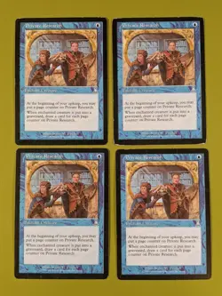 Private Research x4 Urza's Destiny 4x Magic the Gathering MTG - Image 1