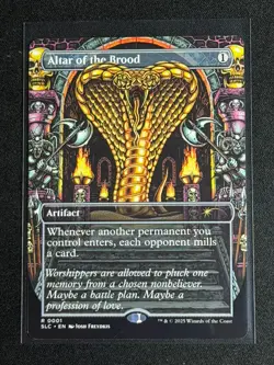 MTG Secret Lair An Encyclopedia of Magic the Gathering Altar of the Brood Rare - Image 1