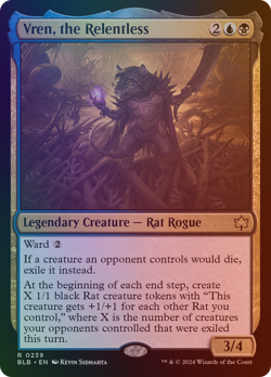 Vren, the Relentless - BLB #239 | FOIL | NM | MTG - Image 1
