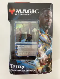 MTG Teferi *Sealed* Planeswalker Deck + 1 Pack Magic 2021 (M21) Combine Shipping - Image 3