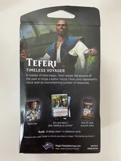 MTG Teferi *Sealed* Planeswalker Deck + 1 Pack Magic 2021 (M21) Combine Shipping - Image 4