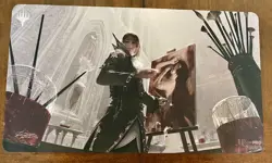 Blood Artist Playmat Johannes Voss Extended Art Kickstarter Limited Run MTG - Image 1