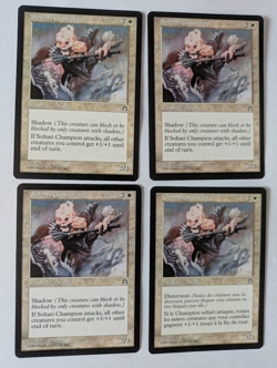 4 Soltari Champion Stronghold MTG NM Free shipping with tracking - Image 1