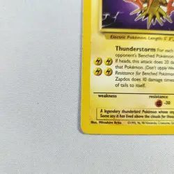 Zapdos 30/62 - Unlimited Rare - Pokemon TCG - Fossil - MP - Image 5