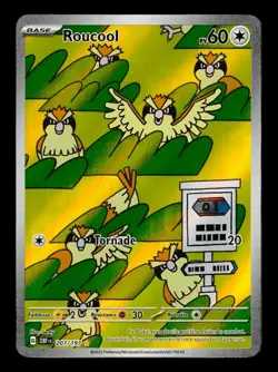 ROUCOOL AR 207/191 ALTERNATE ART EV03 FLAMMES OBSIDIENNES POKEMON FRANCAIS NEUF - Image 1