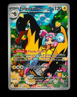 FULGULAIRO DE MASHYNN 163/159 AR EV9 AVENTURE ENSEMBLE POKEMON FRANCAIS NEUF - Image 1