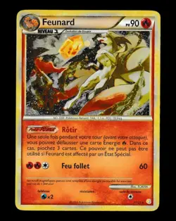 FEUNARD HOLO 7/123 HEARTGOLD & SOULSILVER POKEMON FRANCAIS TRES BON ETAT - Image 1