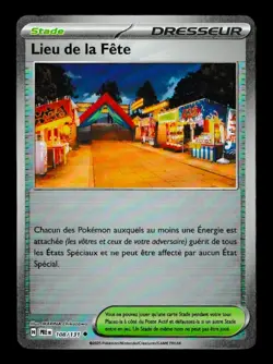 LIEU DE LA FETE REVERSE POKEBALL 108/131 EV8.5 EVOLUTIONS PRISMATIQUES POKEMON - Image 1