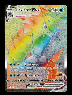 LEVIATOR VMAX 207/203 RAINBOW SECRETE EB7 EVOLUTIONS CELESTES POKEMON FR NEUVE - Image 1