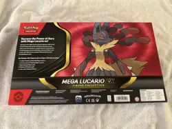 Pokemon TCG Mega Lucario ex Premium Figure Collection Box Factory Sealed In Hand - Image 2