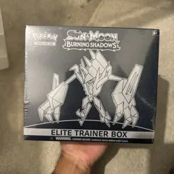 Pokemon TCG Sun and Moon Burning Shadows Elite Trainer Box New Sealed #1 - Image 1