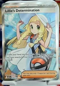 Lillie's Determination #169/132 ME01: Mega Evolution NM Pokemon TCG - Image 1
