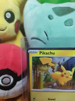 Pikachu 18/91 Stamped - Cosmos Holo Trick or Trade 2024 - Pokemon TCG - Image 2