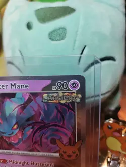 Pokemon Flutter Mane 078/162 Halloween Trick or Trade 2024 Cosmos Holo Rare - Image 3