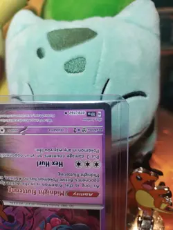 Pokemon Flutter Mane 078/162 Halloween Trick or Trade 2024 Cosmos Holo Rare - Image 5