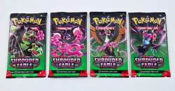 Pokemon TCG SHROUDED FABLE BOOSTER PACK LOT OF 4 Factory Sealed Heavy Weighed - Image 1