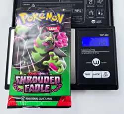 Pokemon TCG SHROUDED FABLE BOOSTER PACK LOT OF 4 Factory Sealed Heavy Weighed - Image 4